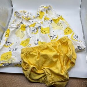 Baby Lemon Outfit 3-6 Months